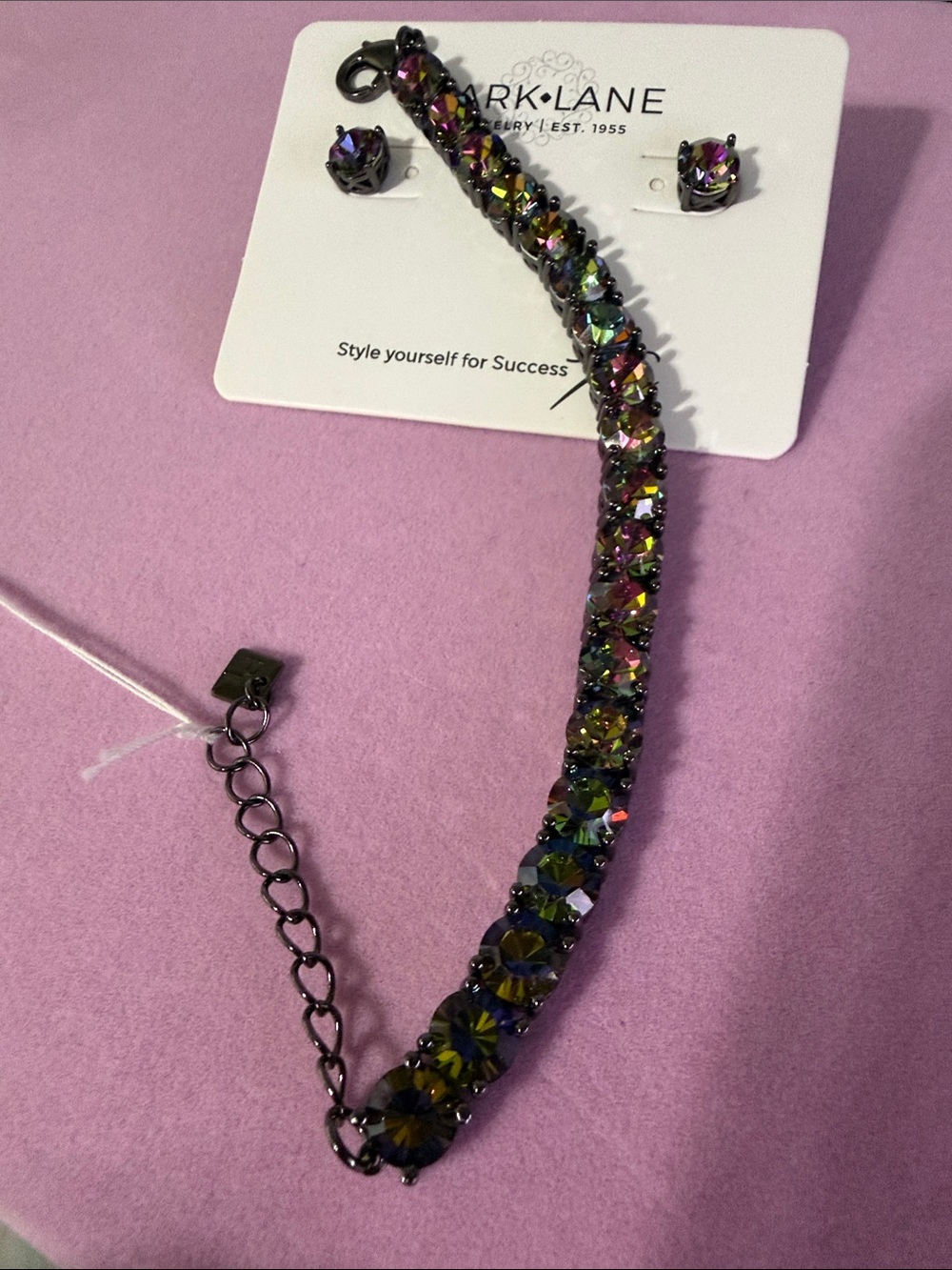 Park Lane Northern Lights Bracelet & Stud Earrings